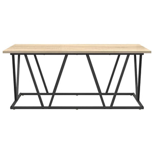 Sonoma Eiche Couchtisch 100x50 cm