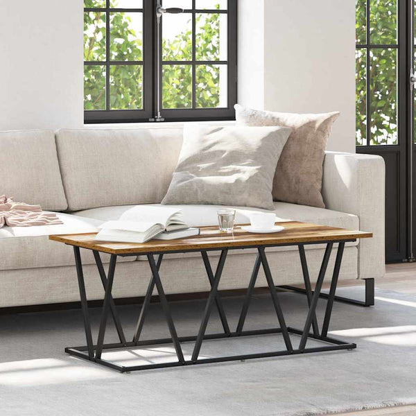 Couchtisch Altholz Optik 100x50 cm