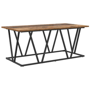 Couchtisch Altholz Optik 100x50 cm