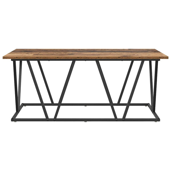 Couchtisch Altholz Optik 100x50 cm