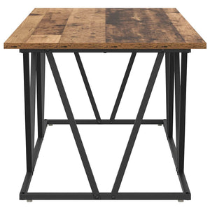 Couchtisch Altholz Optik 100x50 cm