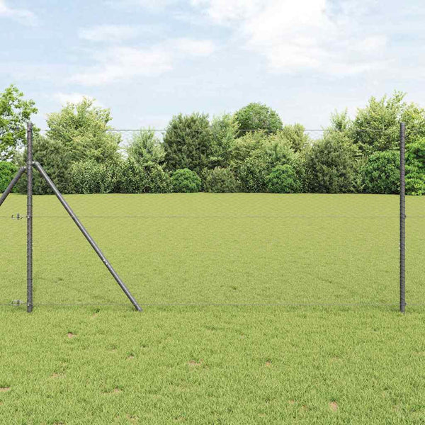 Grauer Zaunpfosten 10x1,2m