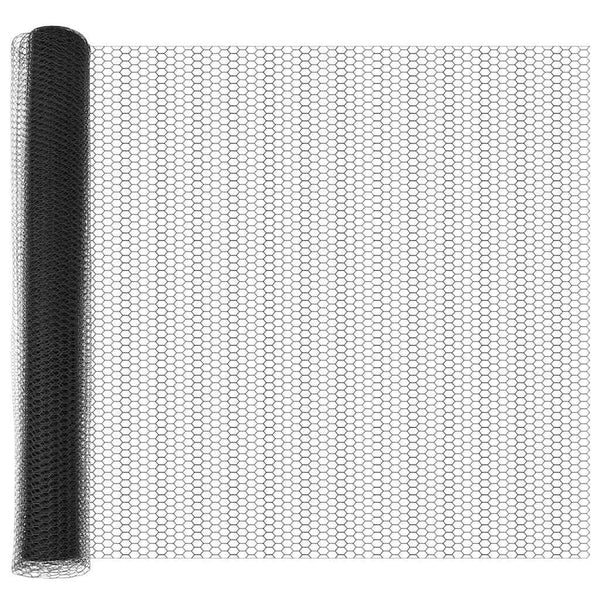Grauer Zaunpfosten 10x1,2m