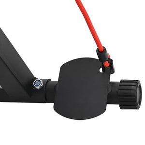vidaXL Banc de musculation noir 131 x 41 x 100 cm en acier revêtu par poudre