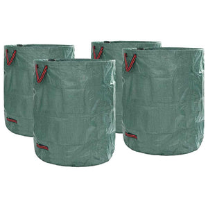 Gartenmüllsäcke Grün 4er-Set Polypropylen