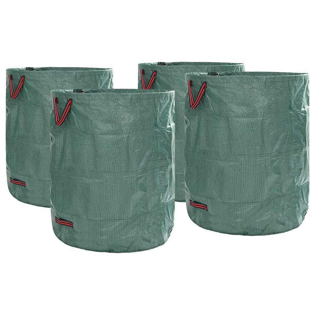 Gartenmüllsäcke Grün 4er-Set Polypropylen
