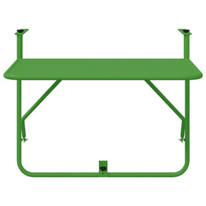 Hängender Balkontisch, Grün, 60cm