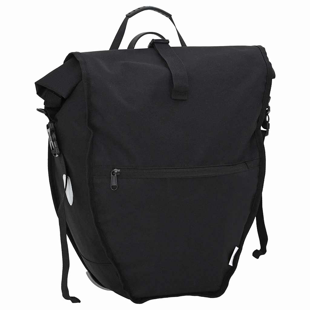 Fahrradtasche Schwarz Polyester 32,5x17x57cm