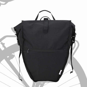 Fahrradtasche Schwarz Polyester 32,5x17x57cm