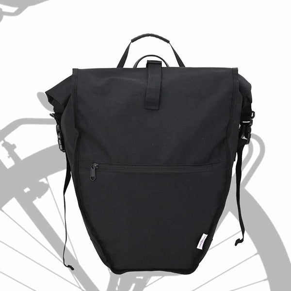 Fahrradtasche Schwarz Polyester 32,5x17x57cm