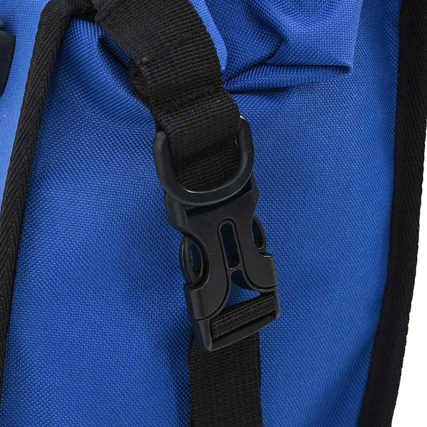 Blaue Fahrradtasche aus Polyester