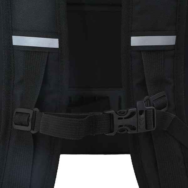 Fahrradtasche Schwarz Polyester 33x16x60cm
