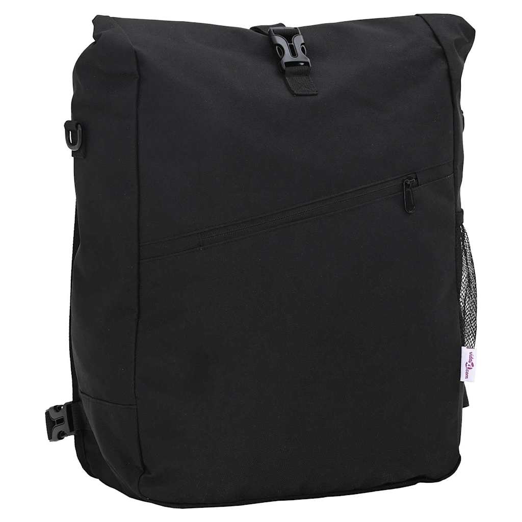 Fahrradtasche Schwarz Polyester 33x16x60cm