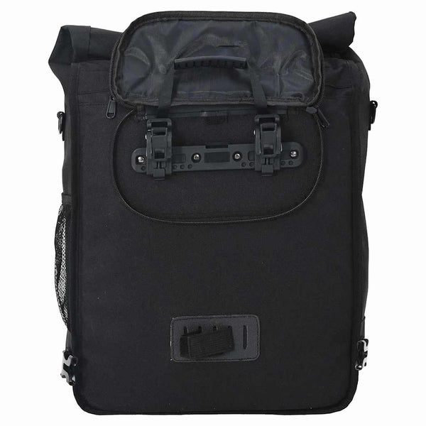 Fahrradtasche Schwarz Polyester 33x16x60cm