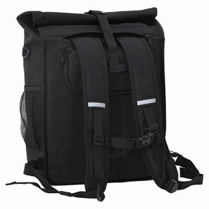 Fahrradtasche Schwarz Polyester 33x16x60cm