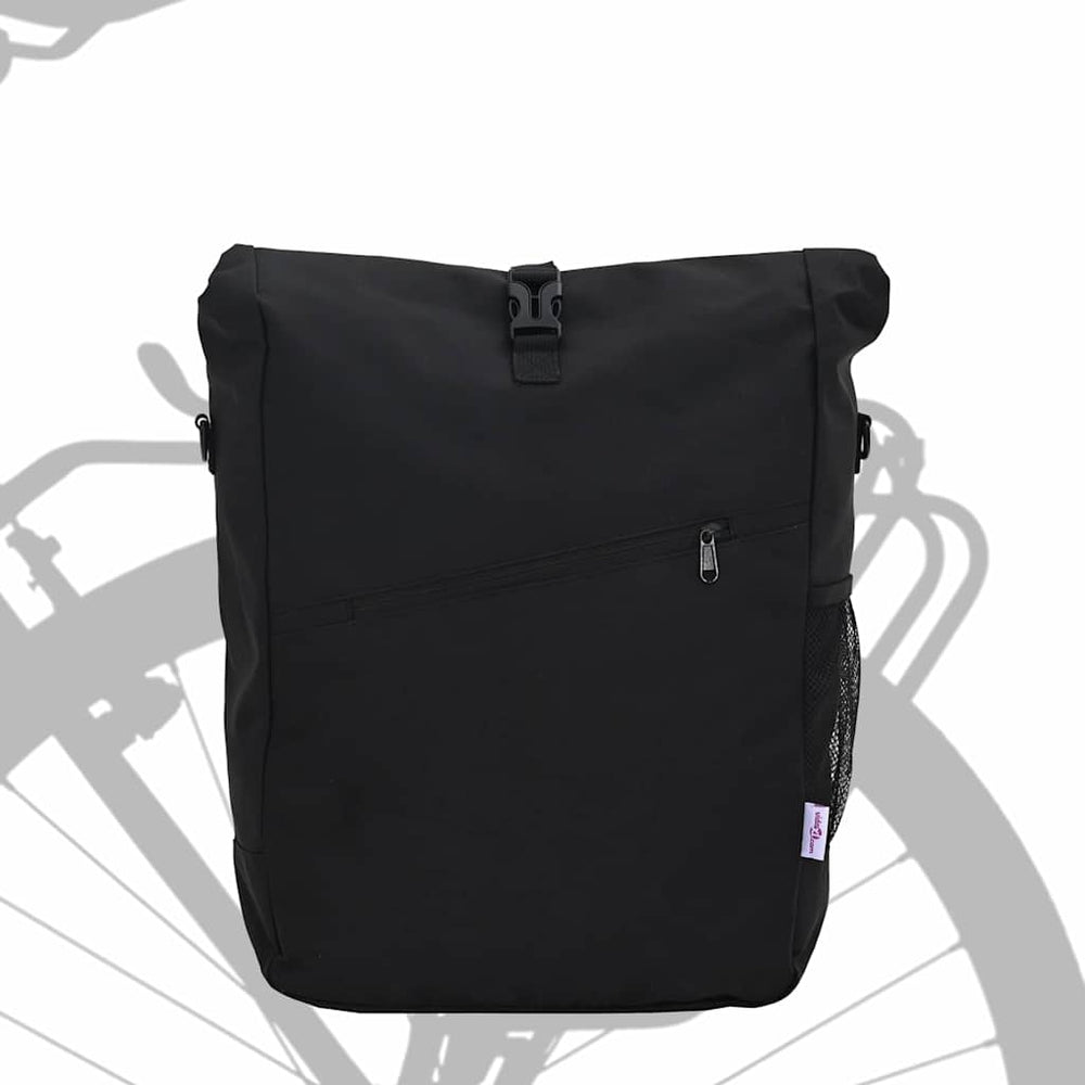 Fahrradtasche Schwarz Polyester 33x16x60cm
