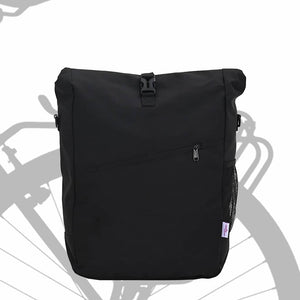 Fahrradtasche Schwarz Polyester 33x16x60cm