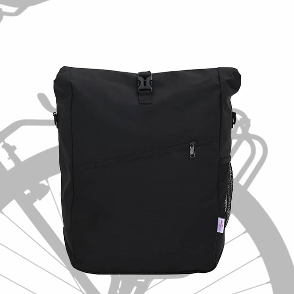 Fahrradtasche Schwarz Polyester 33x16x60cm