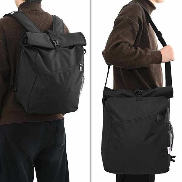 Fahrradtasche Schwarz Polyester 33x16x60cm
