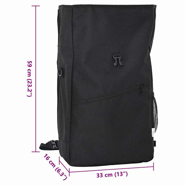 Fahrradtasche Schwarz Polyester 33x16x60cm