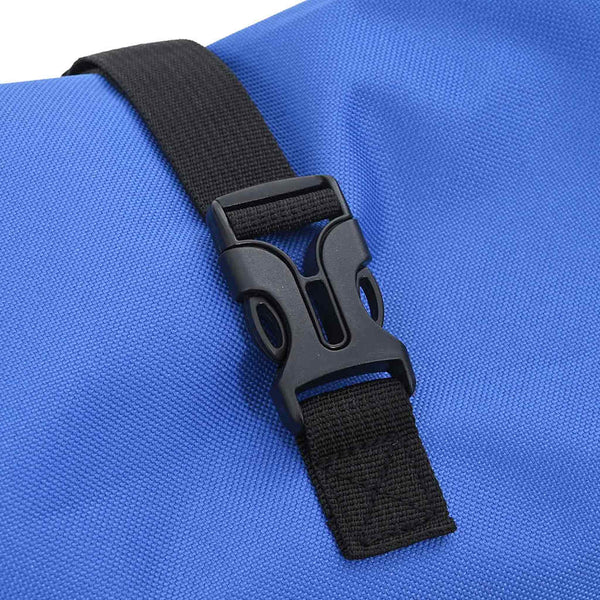 Blaue Fahrradtasche Polyester 33x16x60cm