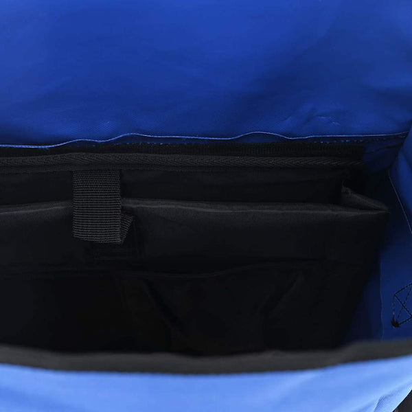 Blaue Fahrradtasche Polyester 33x16x60cm