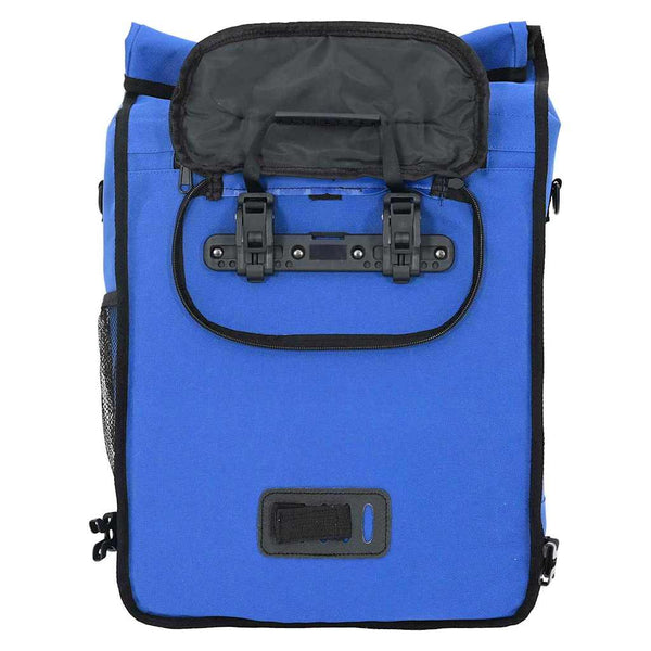 Blaue Fahrradtasche Polyester 33x16x60cm