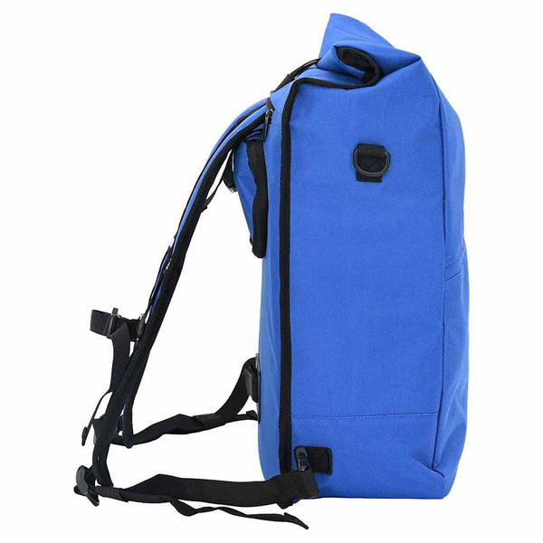 Blaue Fahrradtasche Polyester 33x16x60cm