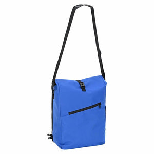 Blaue Fahrradtasche Polyester 33x16x60cm