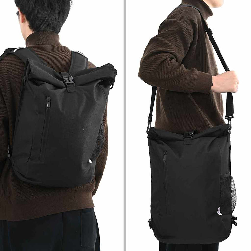 Fahrradtasche Schwarz Polyester 31x13x58cm