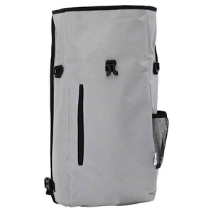 Graue Fahrradtasche aus Polyester, 31x13x58 cm