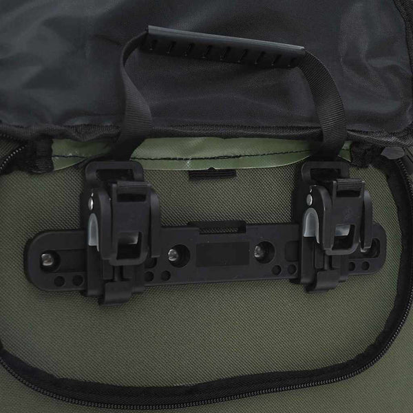 Olive Fahrradtasche aus Polyester, 31x13x58 cm