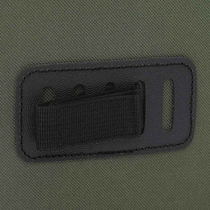 Olive Fahrradtasche aus Polyester, 31x13x58 cm