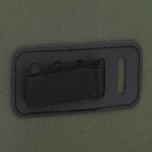 Olive Fahrradtasche aus Polyester, 31x13x58 cm