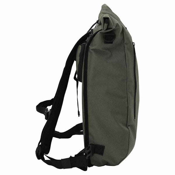 Olive Fahrradtasche aus Polyester, 31x13x58 cm