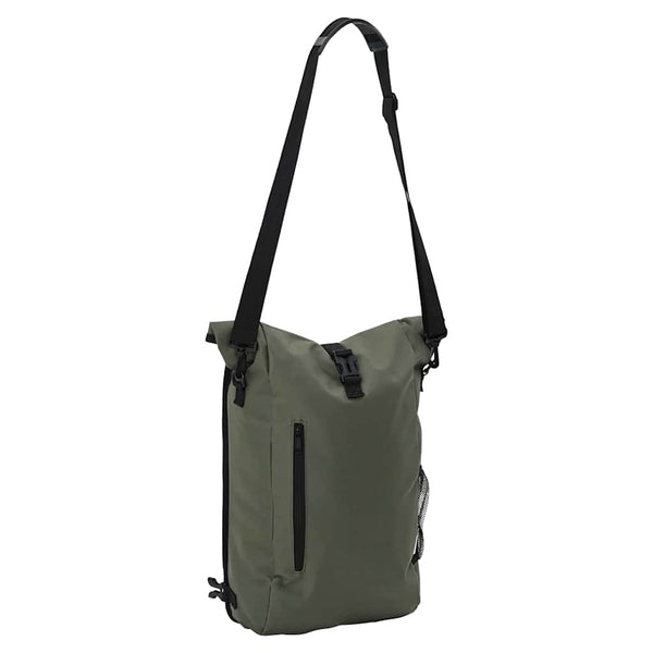 Olive Fahrradtasche aus Polyester, 31x13x58 cm