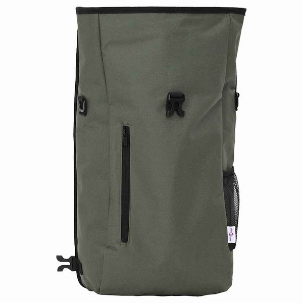 Olive Fahrradtasche aus Polyester, 31x13x58 cm