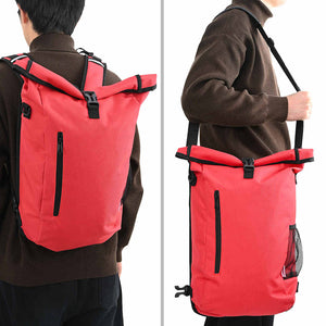 Fahrradtasche Rot, Wasserdicht