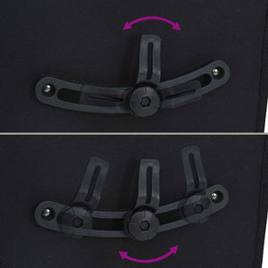 Fahrradtasche Schwarz Polyester 34x16x59cm