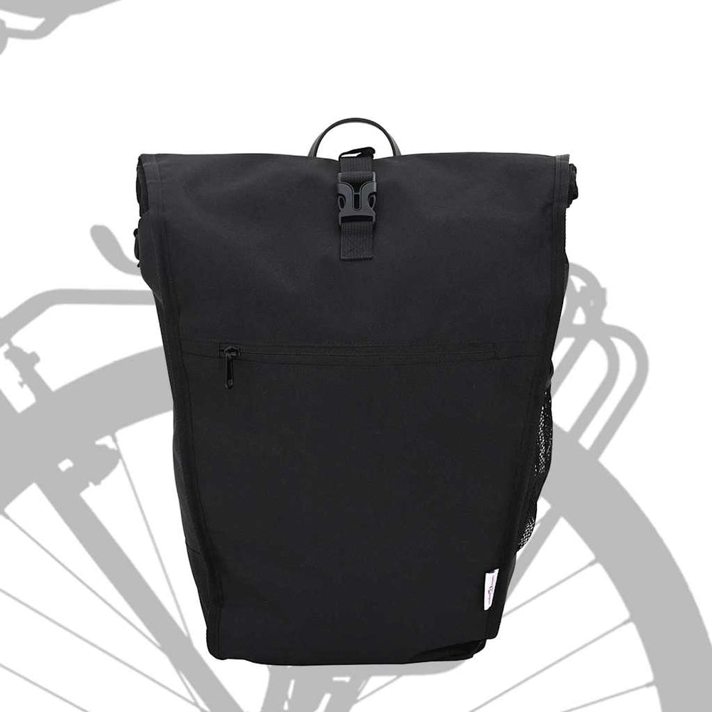 Fahrradtasche Schwarz Polyester 34x16x59cm