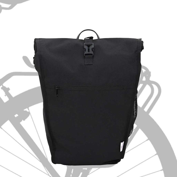 Fahrradtasche Schwarz Polyester 34x16x59cm