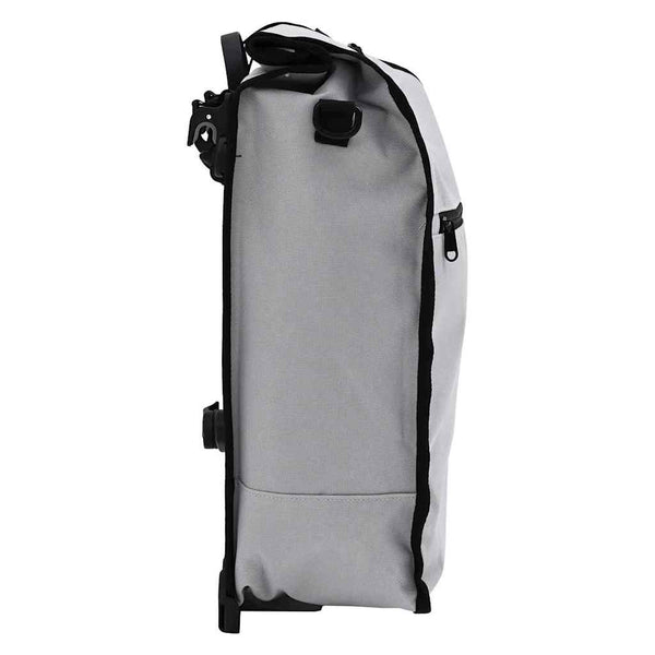 Graue Fahrradtasche, 34x16x59 cm