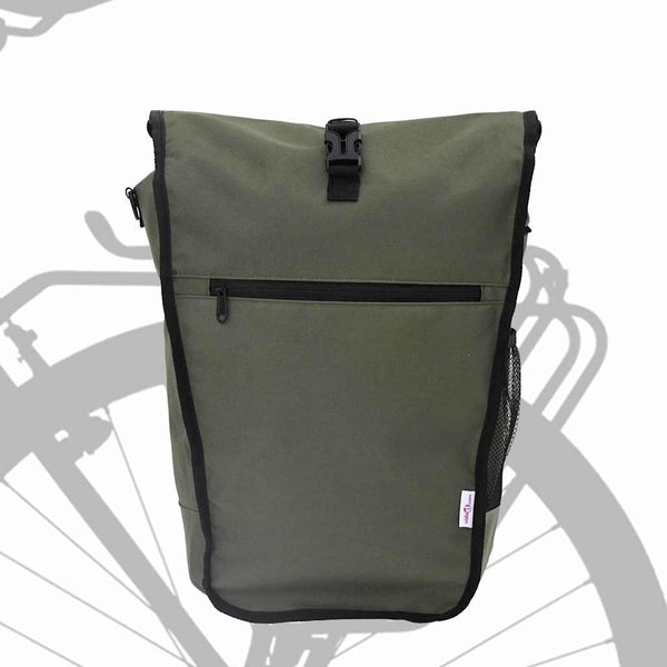 Fahrradtasche Oliv Polyester 34x16x59cm