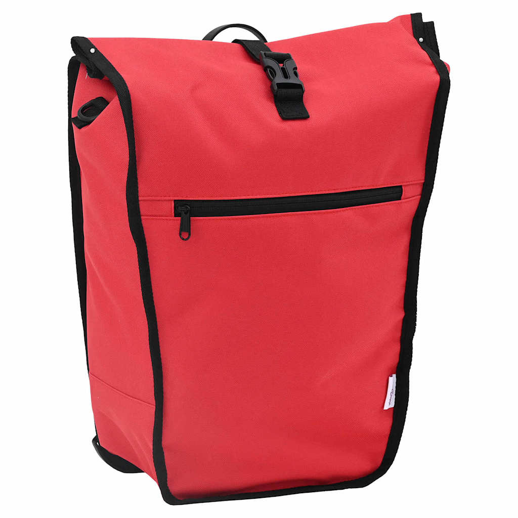 Fahrradtasche Rot, 34x16x59 cm