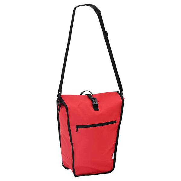 Fahrradtasche Rot, 34x16x59 cm