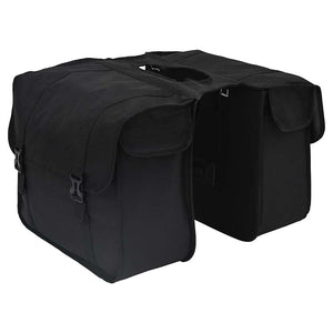 Fahrradtasche Schwarz Polyester 40x18,5x35 cm