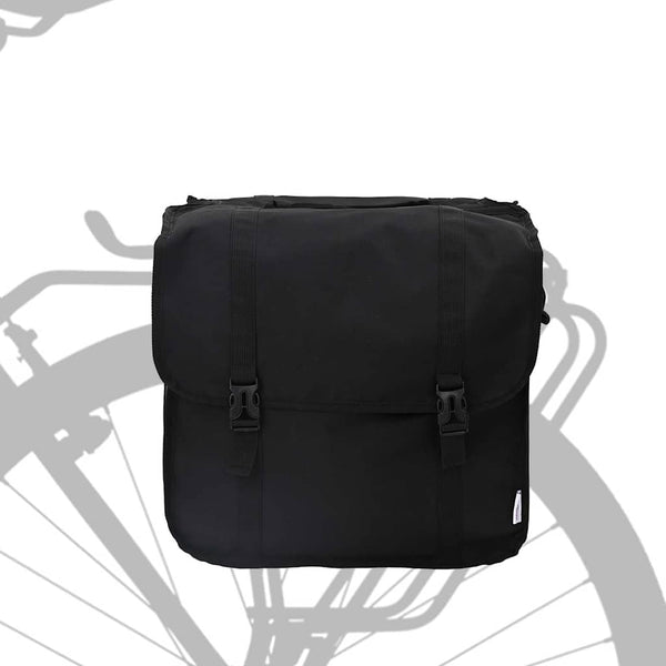 Fahrradtasche Schwarz Polyester 40x18,5x35 cm