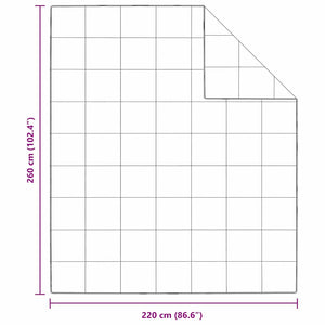 Winterbettdecke 260x220 cm Feder