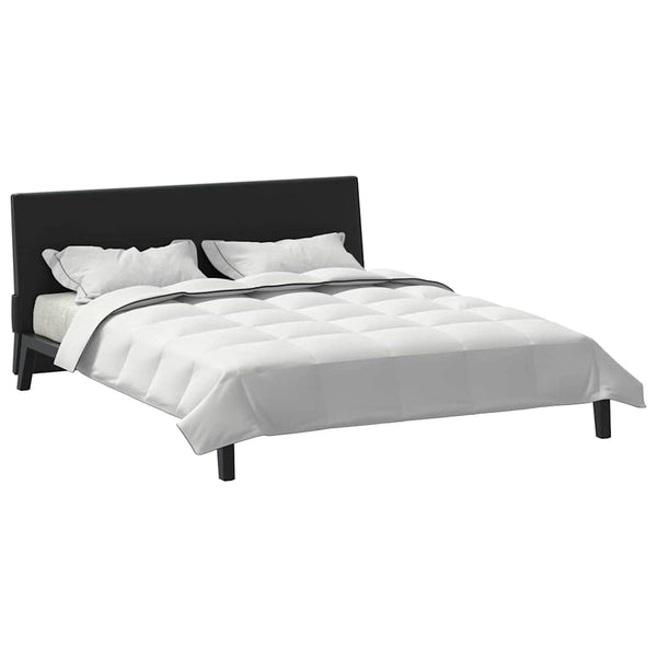 Winterbettdecke 240x260 cm Feder Weiß