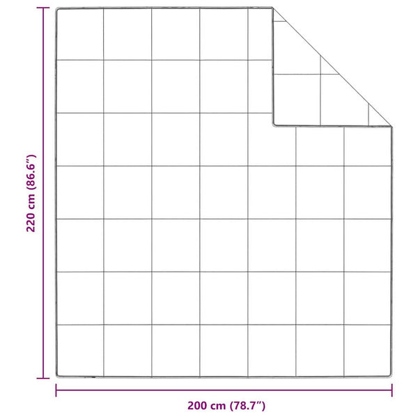 Winterbettdecke 200x220 cm Feder Weiß